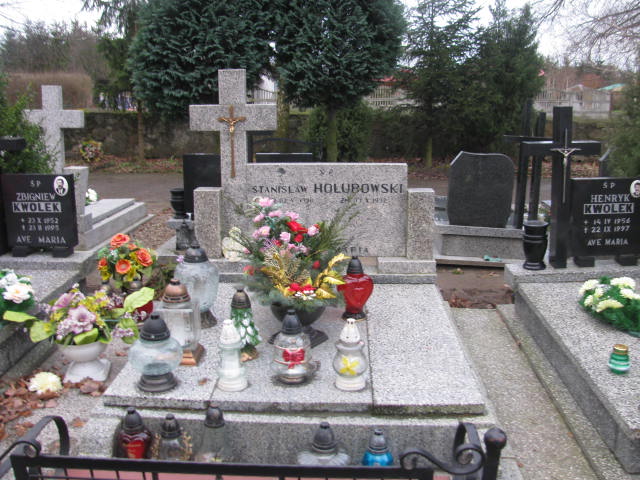 Grób Eugeniusz Hołubowski
