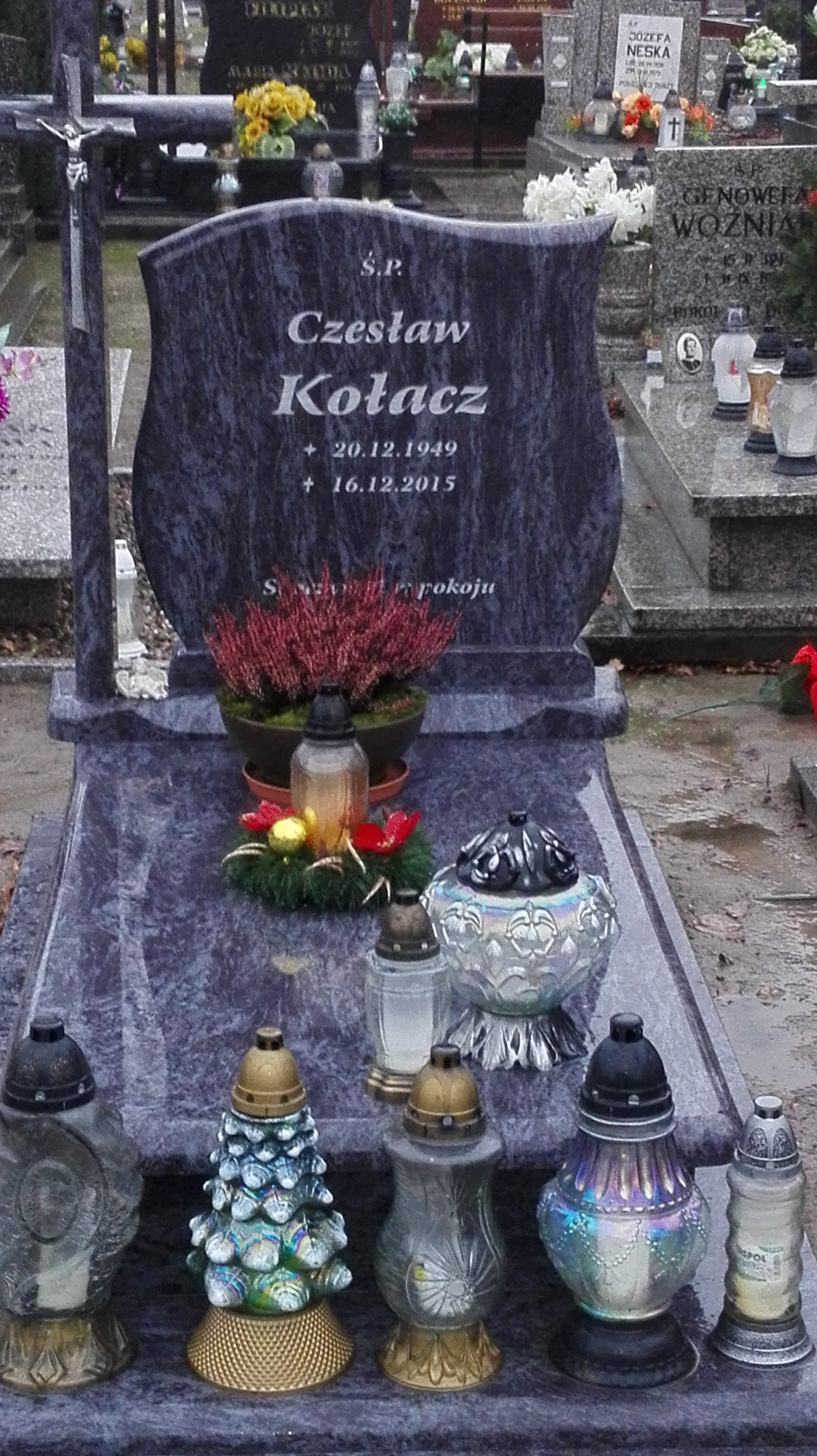 Czesław Kołacz 1949 Suchań - Grobonet - Wyszukiwarka osób pochowanych