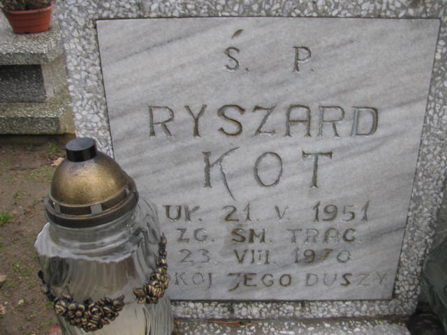 Ryszard Kot 1951 Suchań - Grobonet - Wyszukiwarka osób pochowanych