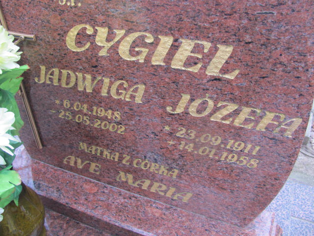 Józef Cygiel 1911 Suchań - Grobonet - Wyszukiwarka osób pochowanych
