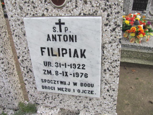 Antoni Filipiak 1922 Suchań - Grobonet - Wyszukiwarka osób pochowanych