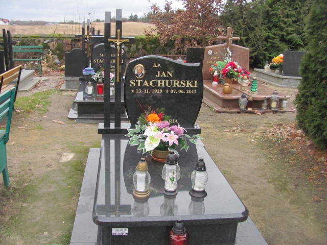 Grób Wiesław Stachurski