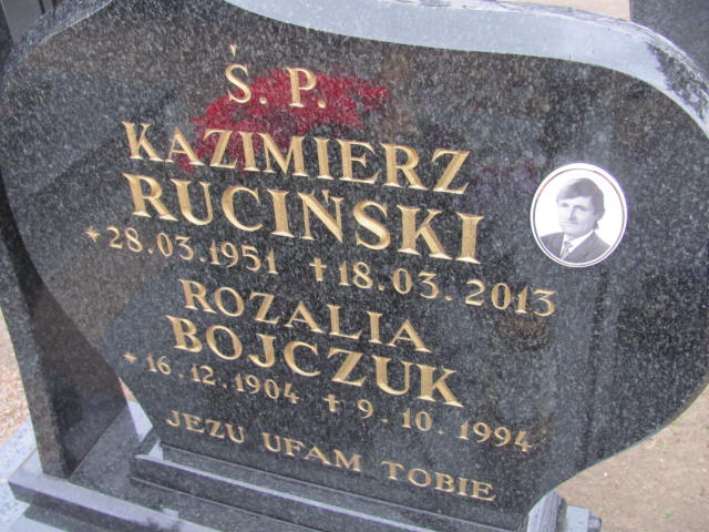 Rozalia Bojczuk 1904 Suchań - Grobonet - Wyszukiwarka osób pochowanych