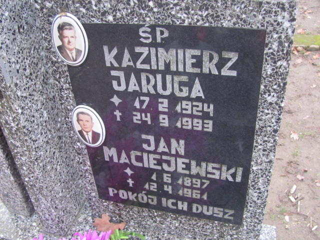 Kazimierz Jaruga 1924 Suchań - Grobonet - Wyszukiwarka osób pochowanych