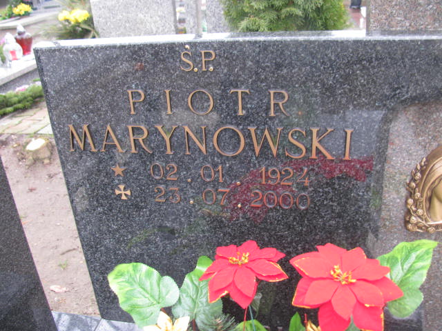 Piotr Marynowski 1924 Suchań - Grobonet - Wyszukiwarka osób pochowanych
