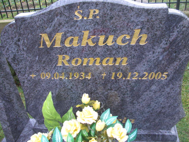 Jerzy Makuch 1960 Suchań - Grobonet - Wyszukiwarka osób pochowanych